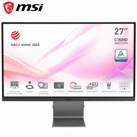 MSI Modern MD271UL 27" (3840 x 2160),4K, UHD,IPS, 4ms, USB C Mointor 