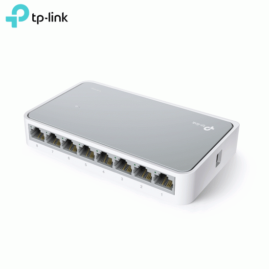 TP-Link SF1008D 8-Port Desktop Network Switch