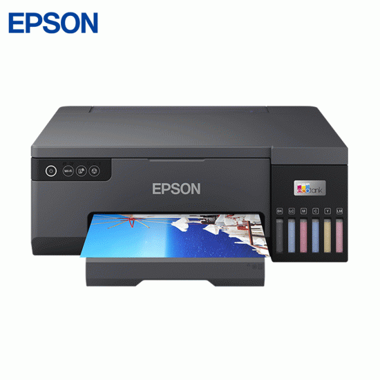 Epson L8050 Printer Single Function / PHOTO PRINTING/ CD/DVD/ Wi-Fi  (6-COLOUR)