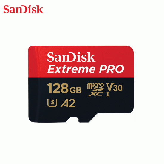 SanDisk Extreme Pro microSD 200MB/s 4K 128GB