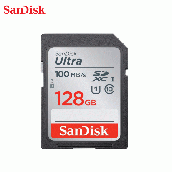 SanDisk Ultra SD 100MB/s 128GB