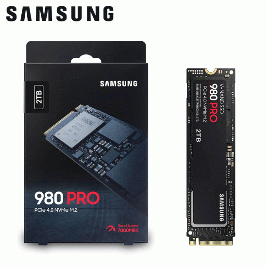 SAMSUNG 980 Pro PCiE 4.0 NVMe M.2 SSD 2TB